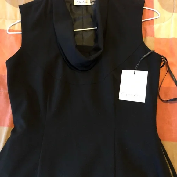 Nwt Calvin Klein black dress size S - Picture 3 of 3